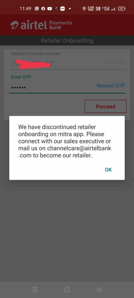 airtel payments bank agent mitra app