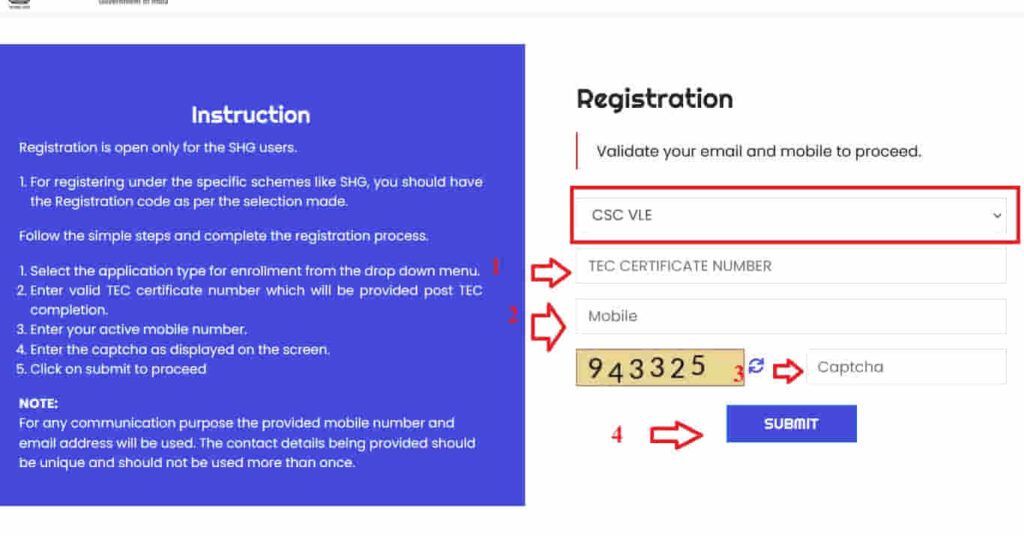 csc registration