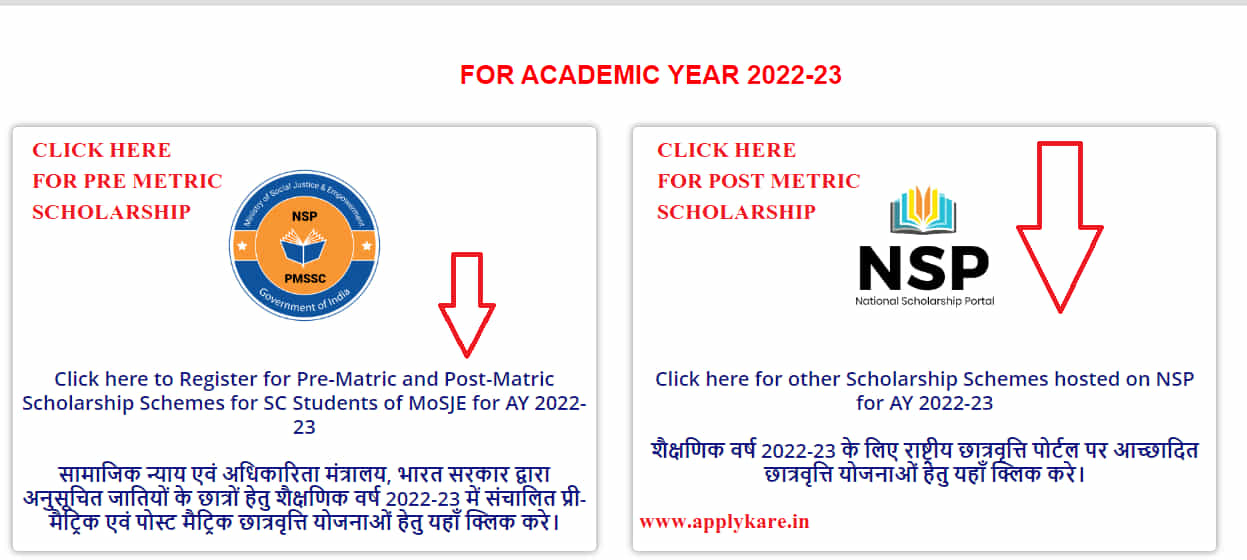 national scholarship portal