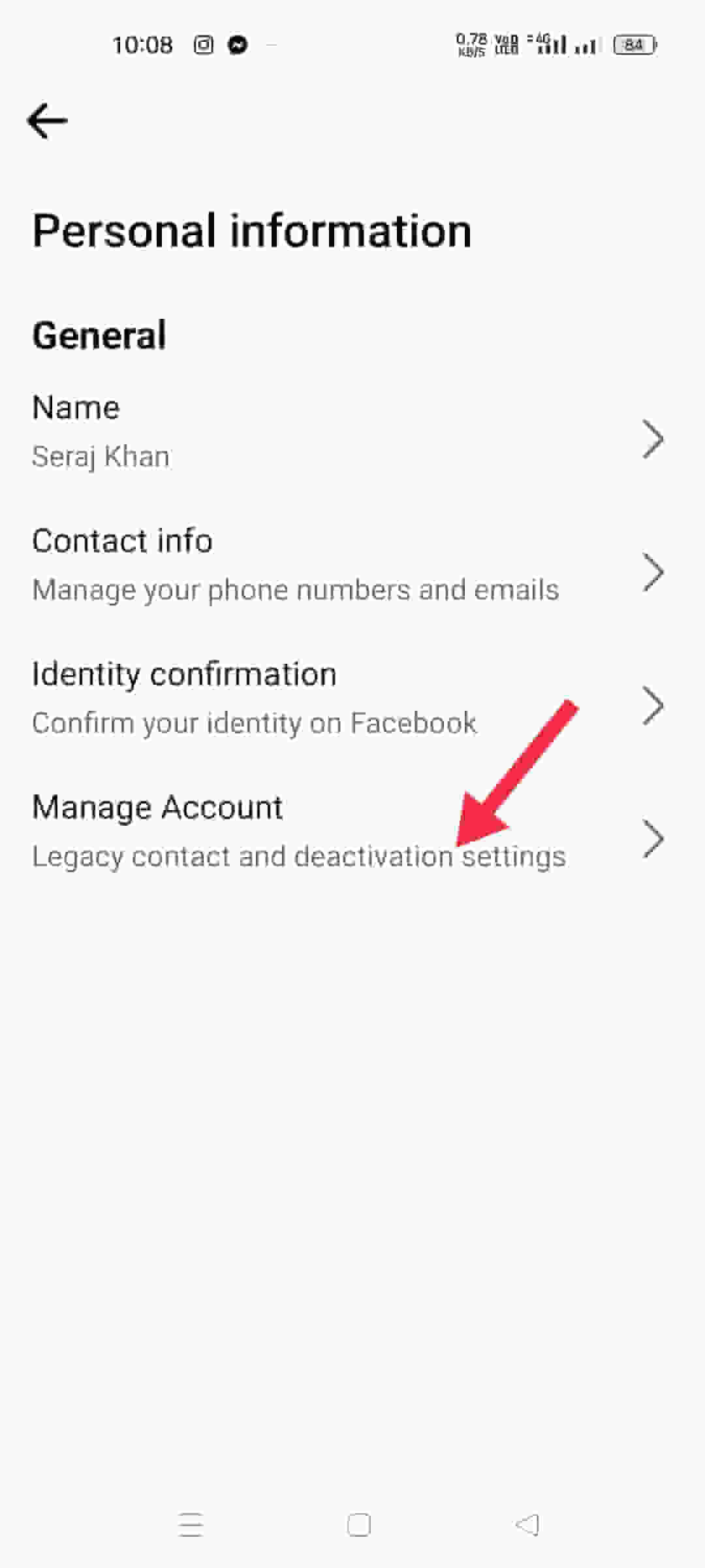 how to deactivate facebook account