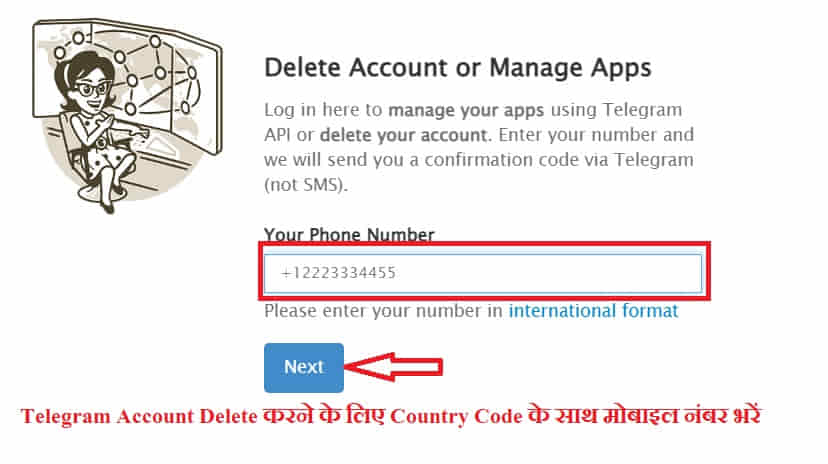 Telegram Account Delete