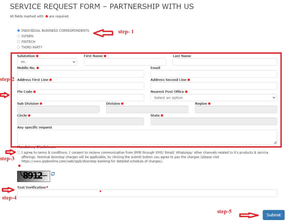 india post payments bank csp registration