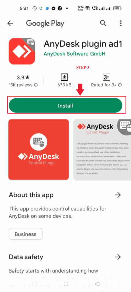 anydesk app plugin