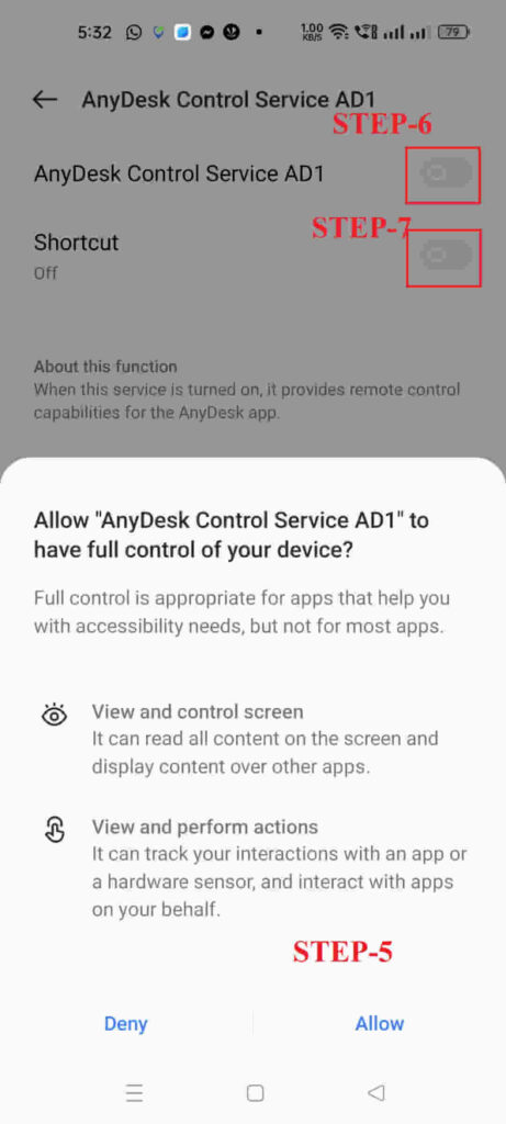 anydesk app setup process