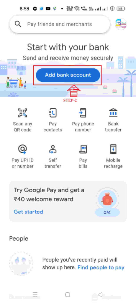 google pay account create kaise kare