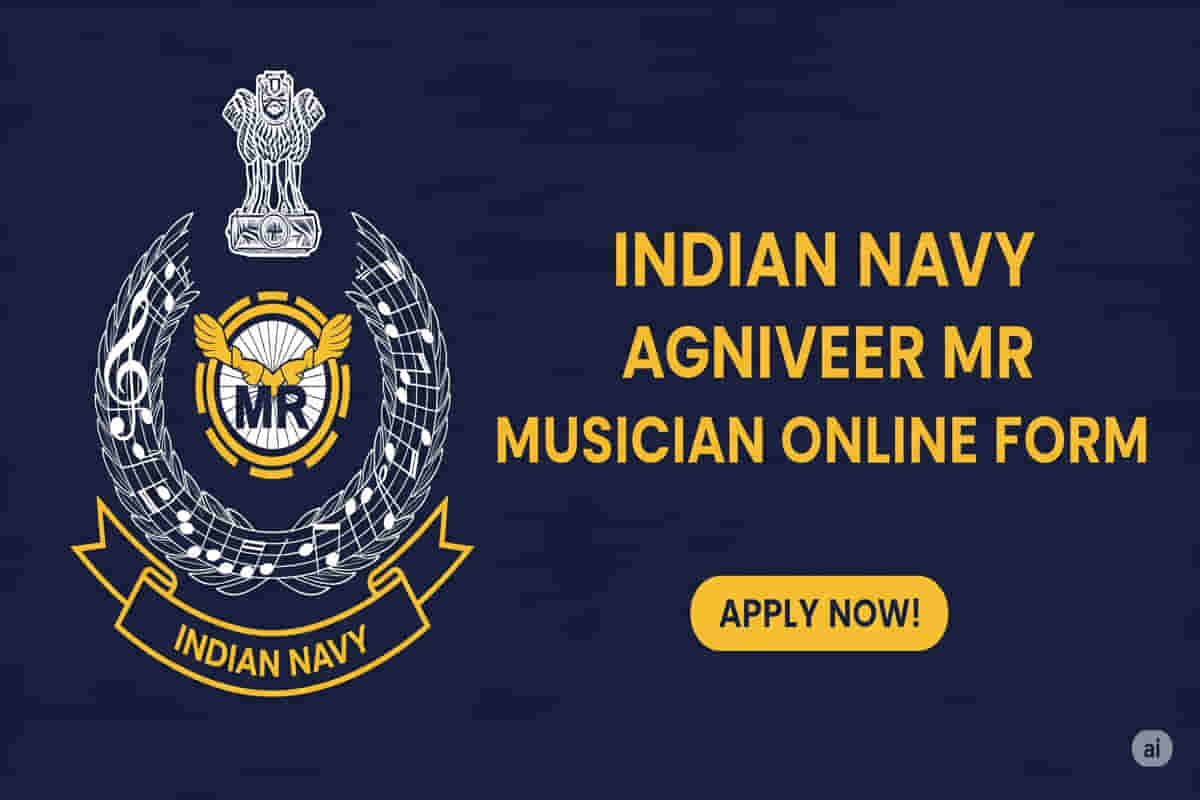 Indian Navy Agniveer MR Musician Online Form