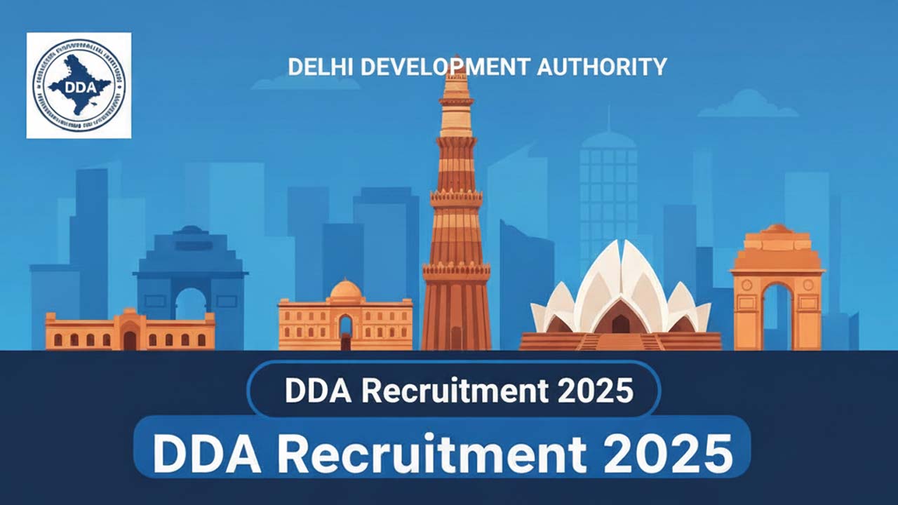 DDA Recruitment 2025