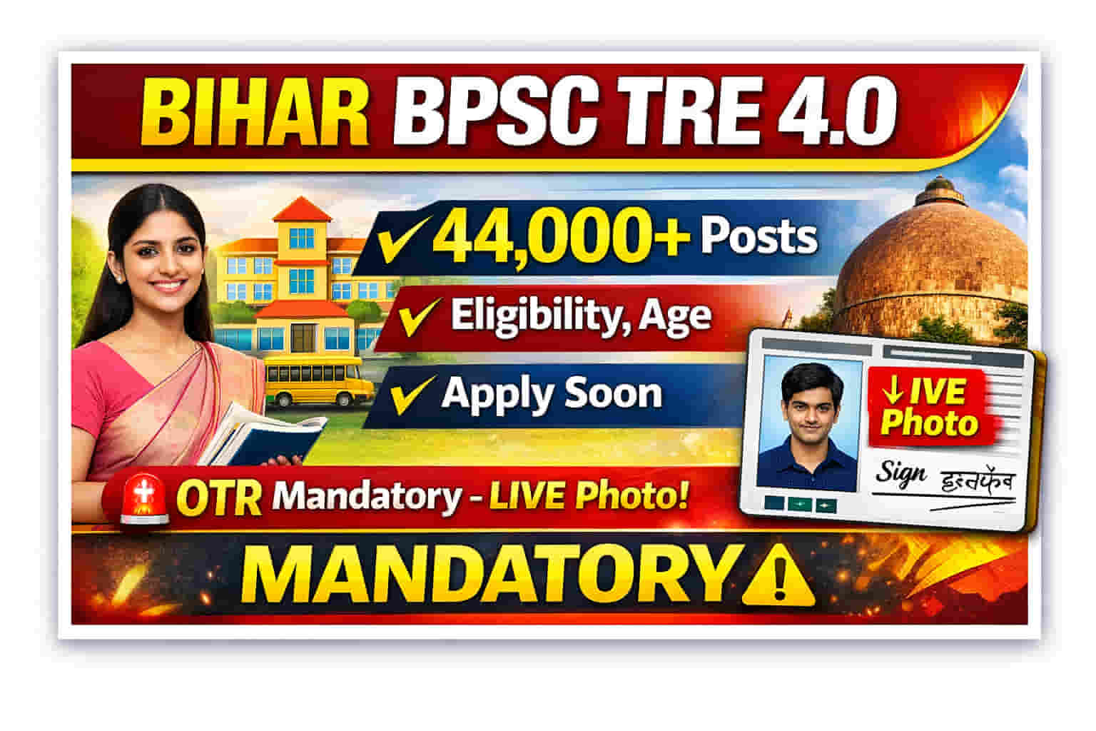 BPSC TRE 4.0 Recruitment 2026