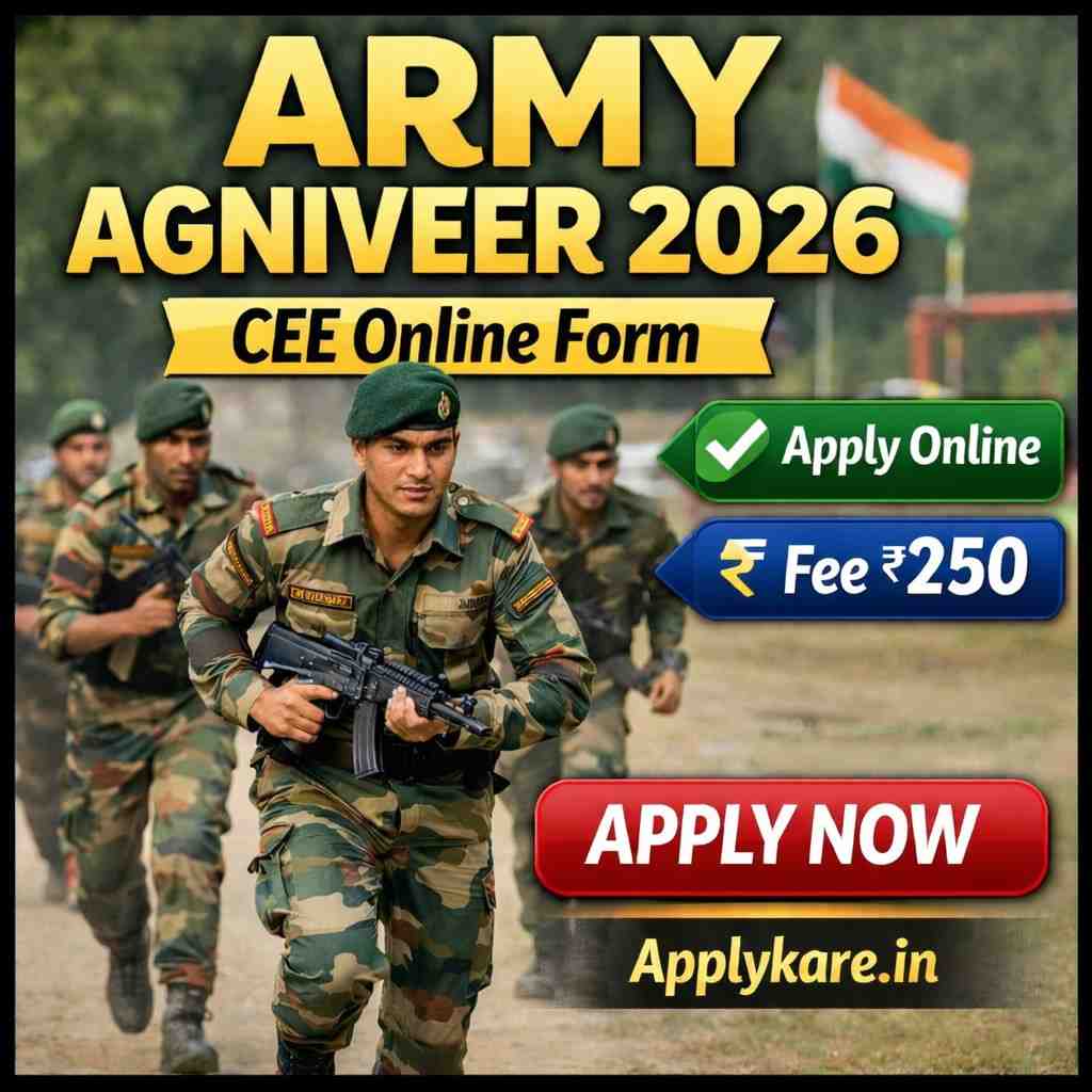 Indian Army – Army Agniveer CEE Recruitment 2026
