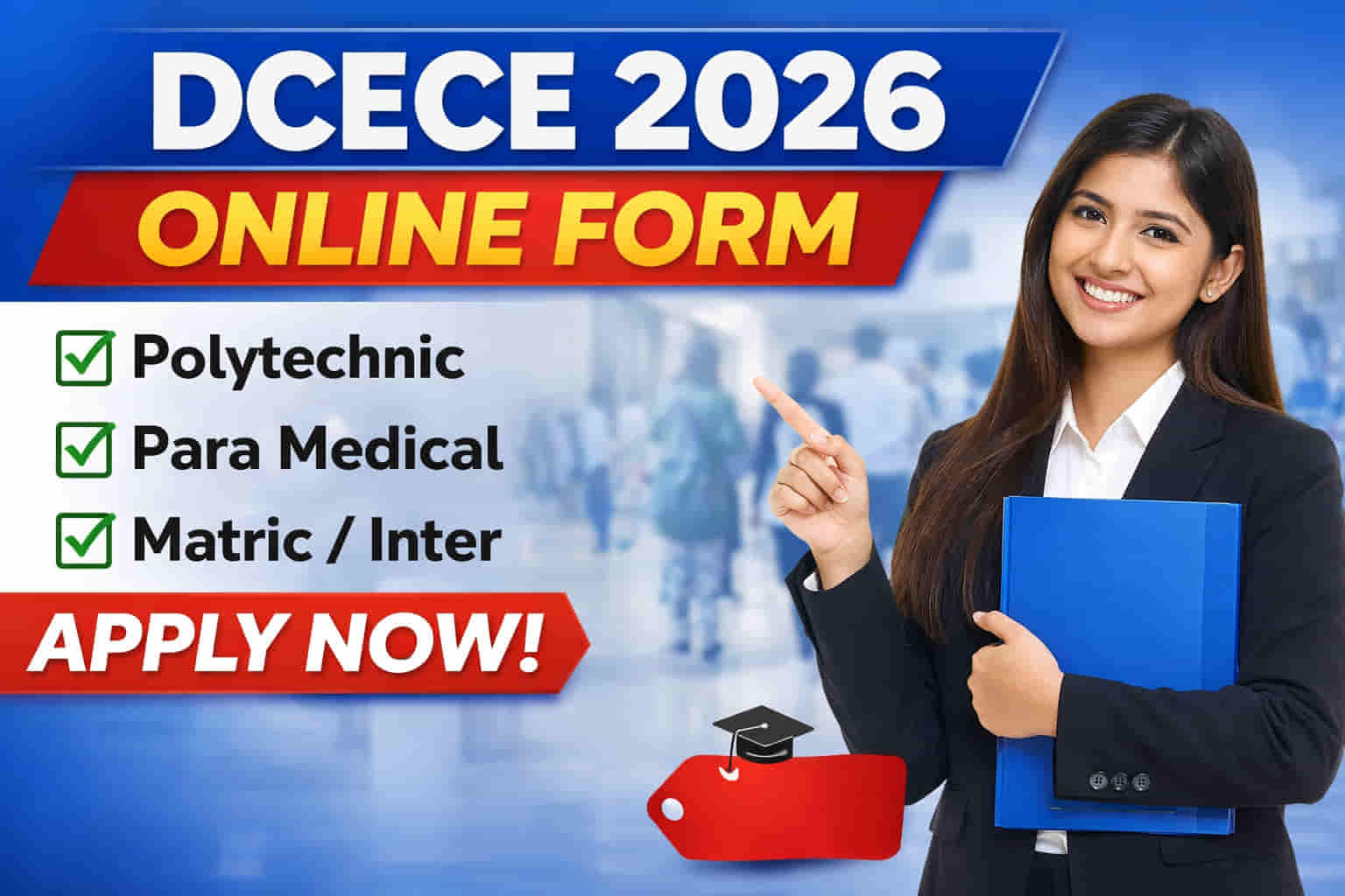DCECE 2026: Bihar Polytechnic / Para Medical Admission Online Form 2026
