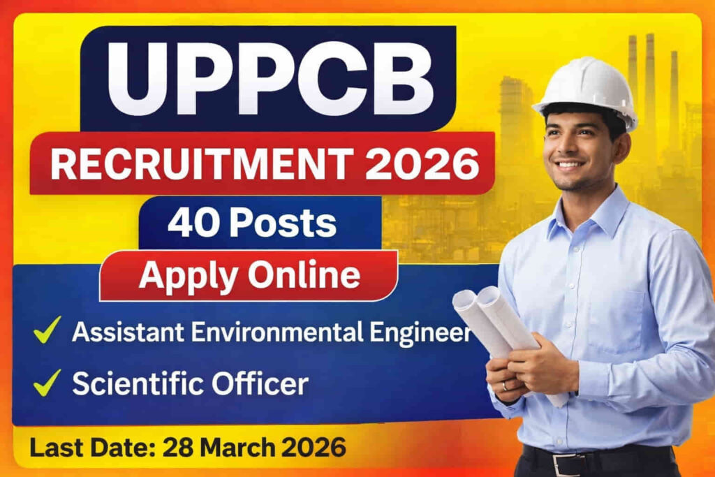 UPPCB Recruitment 2026